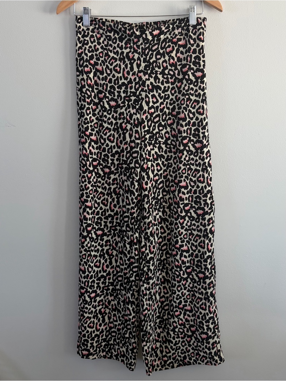 Leopard Wide-Leg Pants